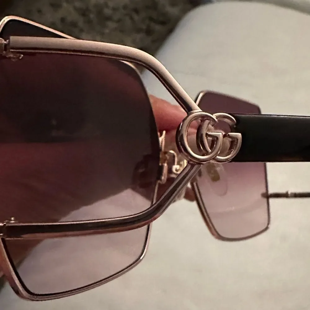 Gucci  Geometric Sunglasses